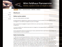 Tablet Screenshot of feldhaus-piano.nl